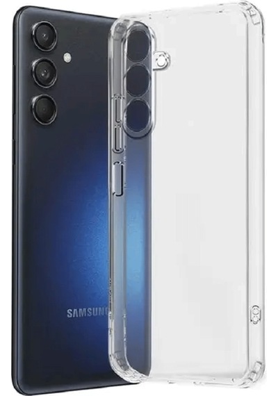 Newface Samsung Uyumlu Galaxy A56 Kılıf Lüx Şeffaf Silikon Şeffaf