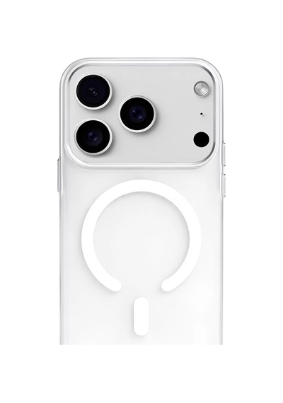 Apple Uyumlu iPhone 17 Pro Max Frostmag Matte Armor Magsafe Kılıf Arctic Clear Arctic Clear