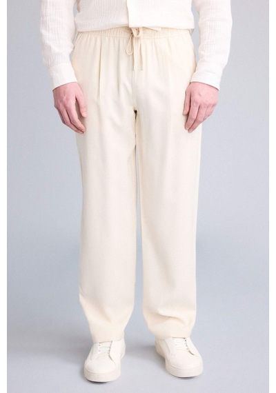 Defacto Yumuşak Dokulu Relax Fit Pantolon G8149ax26smbg734 Bej-bg734