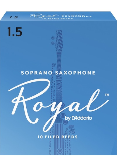 D'addario Rıb1015 Royal Soprano Saksafon Kamışı No: 1.5 Başlangıç/eğitim - 10'lu Paket Fransız Kesim Filed , Esnek Yapı Ve Dengeli Ton