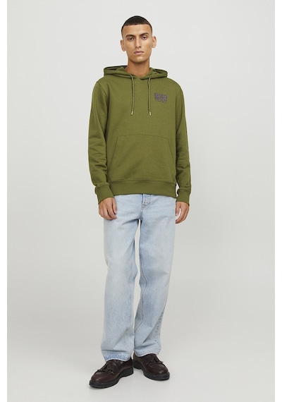 Jack & Jones Erkek Sweat 12242225 Olive Yağ Yeşili