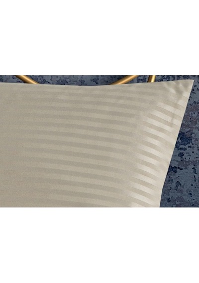 Odesa Bambu Jakar Kumaş Bej Ikili Oksford 60x80 Cm Yastık Kılıfı - 1328 Çok Renkli