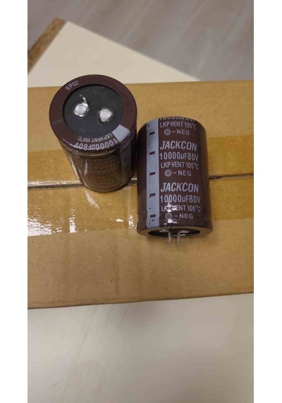 10000mf 80v 25x50 Jackson Elko Kondansatör 2 Adet