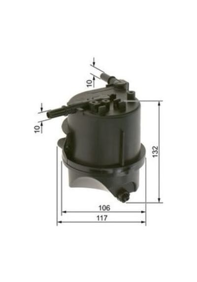 Citroen C3 1.4hdı 2002-2015 Bosch Mazot Filtresi Müşürlü