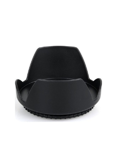 52 MM Tüm Lenslerle Uyumlu Yaprak Tipi Lens Hood Parasoley
