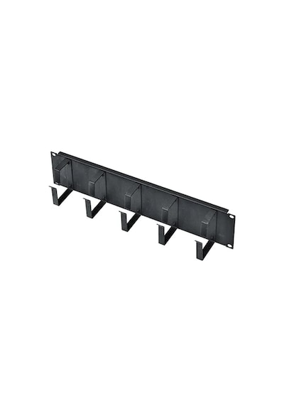 Lande Tr 1u 19 Inch Organızer, 5 Metal Kancalı Sıyah