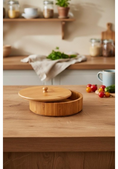 Bambum Pekit - Tortilla Kabı Ahşap