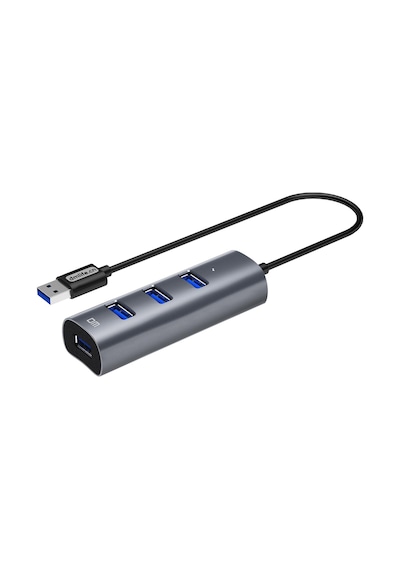 DM CHB009 USB 3.0 4 Portlu Alüminyum Hub Çoklayıcı