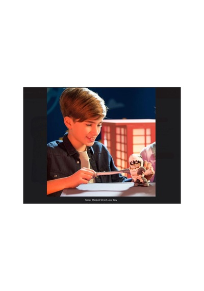 Süper Maskeli Strech Jaw Boy