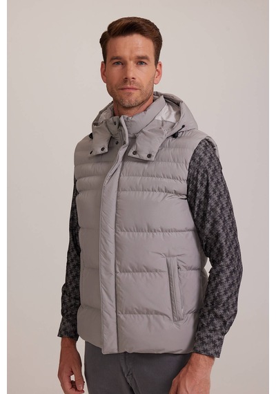 Ysf Erkek Gri Regular Fit Yelek