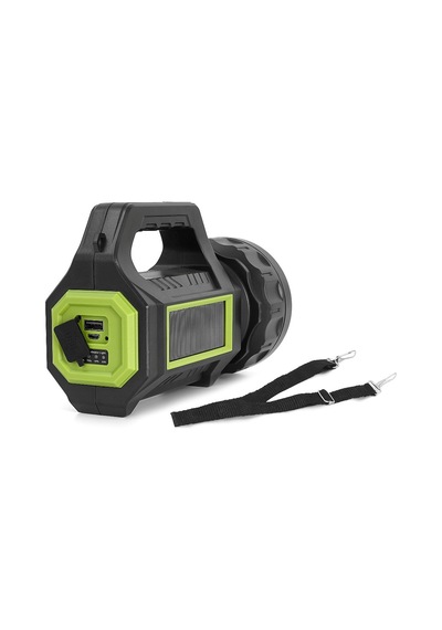 Ps-385 Şarjlı Spot Fener 30w Cob Led Solar Powerbank Özellikli Yetişkin