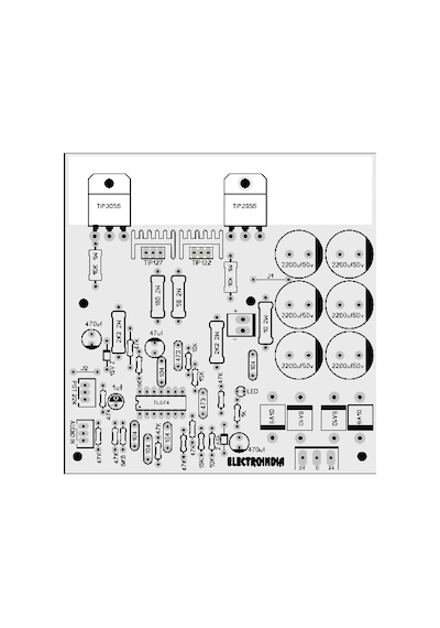 80 Watt Subwoofer Mono Amfi Devresi