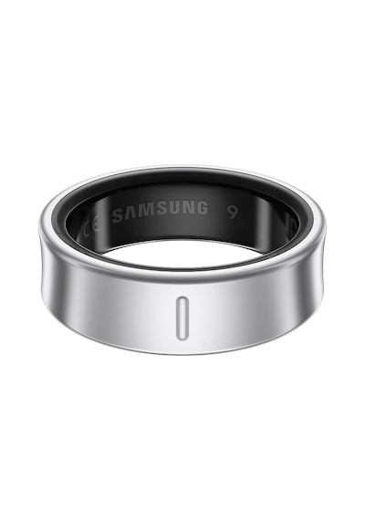 Samsung Uyumlu Galaxy  Titanyum Ölçüsü 15 - 23.8 MM Akıllı Yüzük Gümüş