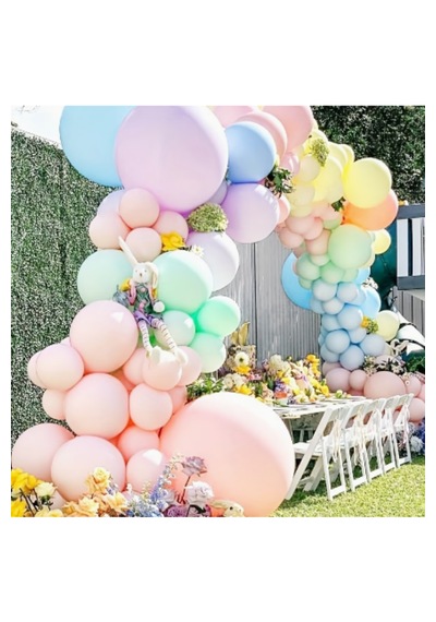 10 Adet 12 İnç Pastel Makaron Balon Karışık Renkli Lateks Balon Parti & Doğum Günü Süsleme Karısık