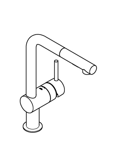 Grohe Minta Tek Kumandalı Eviye Bataryası Grh30274a00 30.000 Mah