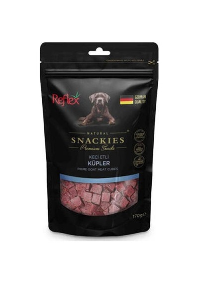 Snackies Natural Keçi Etli Küp Tahılsız Köpek Ödül Maması 170 Gr