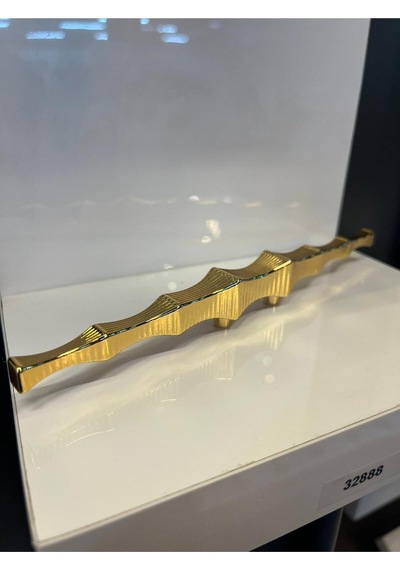 Deniz Kızı Metal Kulp Altın 32mm Dolap Kapak Modern Çekmece Tv Ünite Mobilya Kulbu Şifonyer Gold