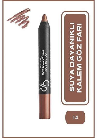 Eyeshadow Crayon Waterproof 14 Kalem Far 2,4 G 0