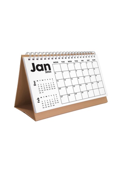 2027 Masa Takvimi, Önceki Ay Sonraki Ay Takvimi, Aylık Planlayıcı Takvim, 2027 Desk Calendar, Monthl Siyah