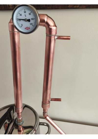 Bitkisel Damıtma İmbik Damıtma Sistemi 7 Litre İmbik