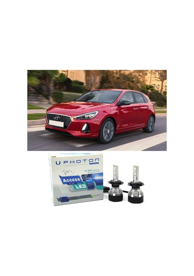 Hyundai İ30 Led Xenon Uzun Far Ampulü H7 Access Yeni Seri Beyaz 2014-2020