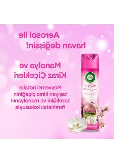 Manolya Ve Kiraz Çiçekleri Oda Kokusu Spreyi 300 Ml