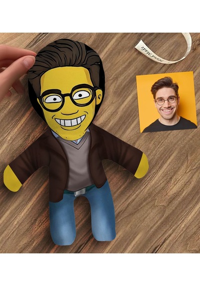 BK Gift Kişiye Özel Simpsons Figürlü Bebek Yastık - Model 1