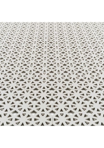 Ikea Altappen Yer Döşemesi, Açık Gri, 0,81 M², 9 Adet