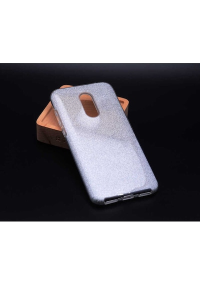 Xiaomi Redmi Note 4x Kılıf Zore Shining Silikon Gümüş