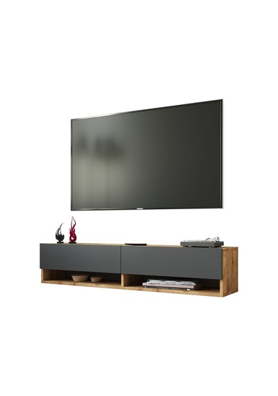 Aven Tv Ünitesi Tv Sehpası Raflı Kapaklı 140cm Çam-antrasit Ave11-aa Atlantik Çam - Antrasit Aven Tv Ünitesi Tv Sehpası Raflı Kapaklı 140cm Çam-antrasit Ave11-aa Atlantik Çam - Antrasit