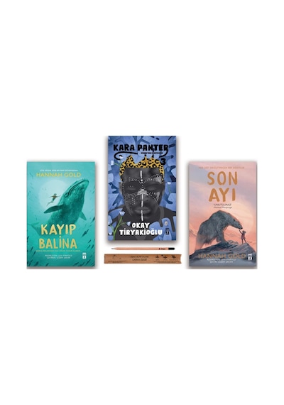 Genç Timaş Son Ayı - Kayıp Balina - Kara Panter Set 3 Kitap