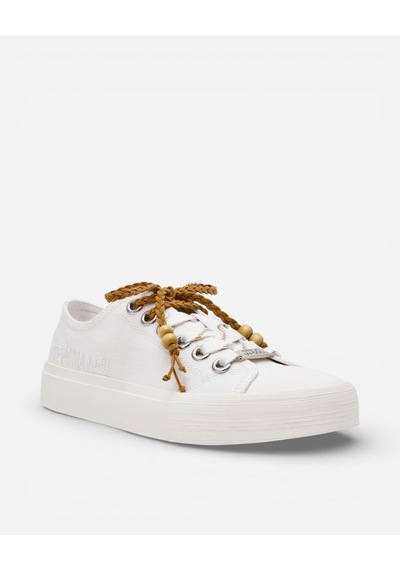 Steve Madden Doubles Wht Canvas Kadın Wht Canvas Sneakers Doubles Beyaz