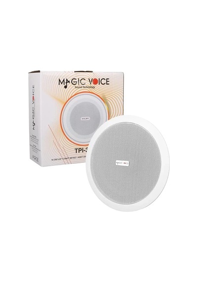 Hubrendy Sh Magicvoice Tpı-351 6" 16 Cm Hat Trafolu Alçıpan/asma Tavan Tipi Hoparlör 6w Rms - Mp3