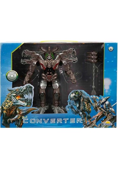 Sunman Dönüşebilen Robot Dinozor 1 Adet Fiyatıdır