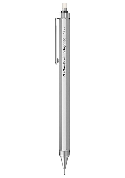 Scrikss Octagon-x Mekanik Kurşun Kalem 0.5 Mm Mat Krom Karışık/çok Renkli