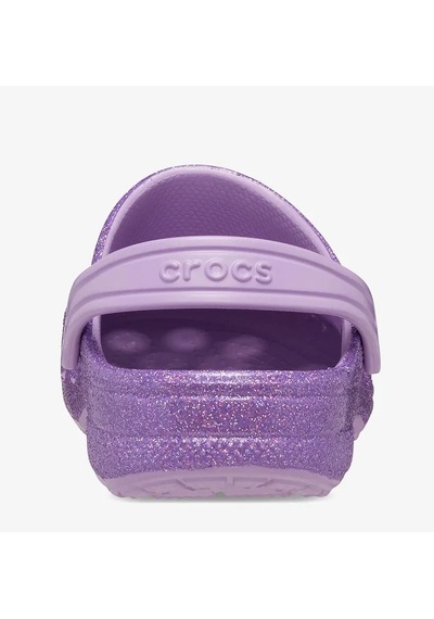 Crocs Baya Glitter Clog K Simli Kız Çocuk Terlik 207015 207015 5pr 5pr Mor