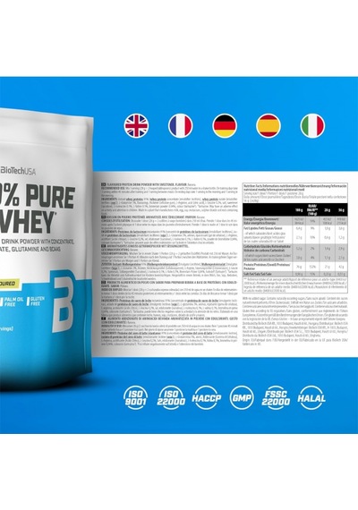 Biotech Usa Pure Whey Protein 1000 Gr - Muz Diğer
