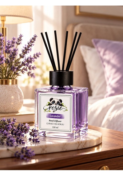 Rosie Lavanta 7'li Çubuklu Oda Kokusu Seti 7 X 100 Ml Ferah Ve Huzurlu Koku