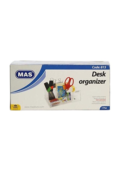 Sef Desk Organizer Bant Kesicili Şeff Çok Renkli