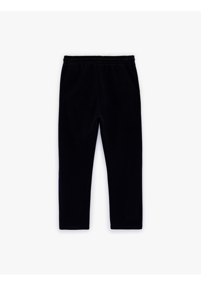 Koton Cepli Regular Fit Beli Bağcıklı Eşofman Altı Lacivert 6wam40063mk Lacivert