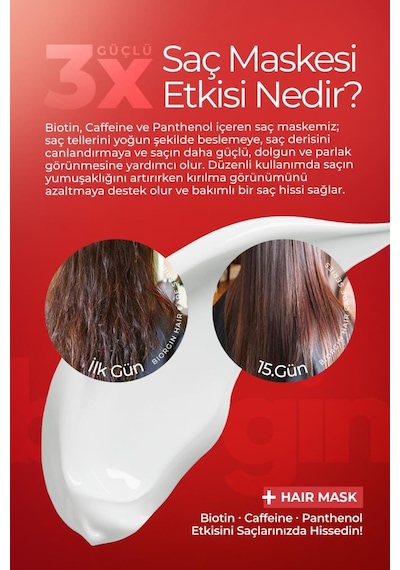 Biorgin Besleyici Onarıcı Dökülme Karşıtı Kemik İlikli Saç Maskesi 250 Ml