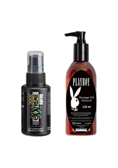 Playboy Hintohu Ferahlatıcı Sprey 50 Ml - Playboy Masaj Yağı 120 Ml