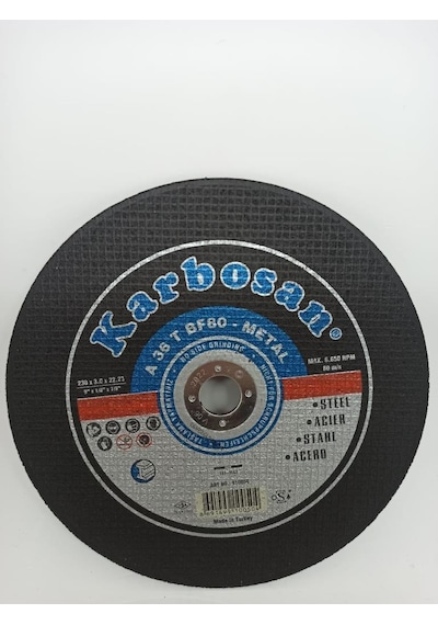 Karbosan Nk Metal Kesici 230x3.0x22 910050