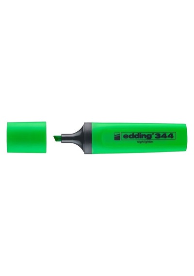 Edding Fosforlu Kalem Yeşil E344 10'lu Paket Diğer