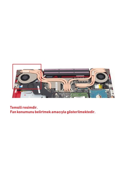 Msı Gv72 7rd-880xtr Fan Sol 1 Adet