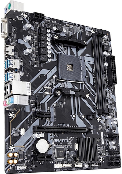 Gigabyte B450M H AMD B450 3600 MHz (OC) DDR4 Soket AM4 mATX Anakart