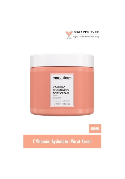 Maruderm Vitamin C Aydınlatıcı Vücut Kremi 400 ML