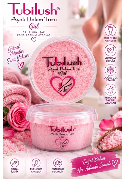 Ayak Ve Topuk Çatlak Bakım Tuzu 125 Gr
