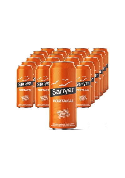 Sarıyer Portakal Aromalı Gazoz 24 x 330 ML