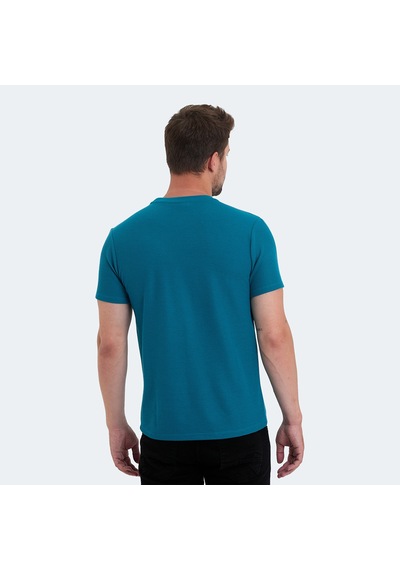 Slazenger VELVEL Erkek  Petrol Tişört
